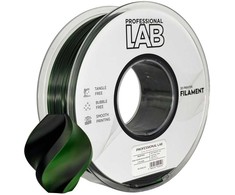 3D Plastikas – Filamentas PLA Silk Dual Color juodas žalias | 1.75 mm, 1kg | Professional LAB