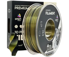 3D Plastikas – Filamentas PLA dual color juodas auksinis | 1.75 mm, 1kg | SPrint