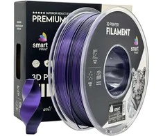 3D Plastikas – Filamentas PLA Silk Dual Color juodas violetinis | 1.75 mm, 1kg | SPrint