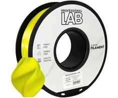 3D Plastikas – Filamentas PLA Silk geltonos spalvos | 1.75 mm, 1kg | Professional LAB