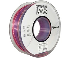 3D Plastikas – Filamentas PLA Silk rainbow – įvairiaspalvis | 1.75 mm, 1kg | Professional LAB
