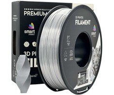 3D Plastikas – Filamentas PLA Silk sidabrinis | 1.75 mm, 1kg | SPrint