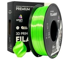 3D Plastikas – Filamentas PLA Silk žalios spalvos | 1.75 mm, 1kg | Sprint