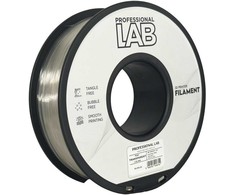 3D Plastikas – Filamentas PLA+ transparent | 1.75 mm, 1kg | Professional LAB