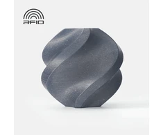 Bambu Lab PLA Sparkle plastikas 1.75mm 1kg - rinkinyje su daugkartine rite - Slate Pilkas Sparkle