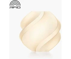 Bambu Lab PLA Translucent plastikas 1.75mm 1kg – tiekiama su daugkartinio naudojimo ritėle – Mellow Geltona
