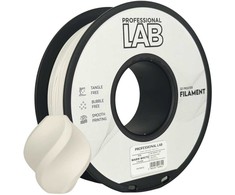 3D Plastikas – Filamentas PLA warm baltos spalvos | 1.75 mm, 1kg | Professional LAB