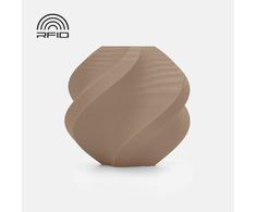 Bambu Lab PLA matinis plastikas 1.75mm 1kg – komplektuojamas su daugkartinio naudojimo rite – Latte Brown