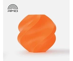 Bambu Lab PLA Basic plastikas 1.75mm 1kg - rinkinyje su daugkartine rite - Oranžinis