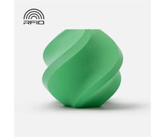 Bambu Lab PLA Matte plastikas 1.75mm 1kg – pridedamas su daugkartinio naudojimo ritė – Grass Žalias