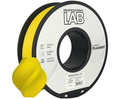 3D Plastikas – Filamentas PLA+ yellow | 1.75 mm, 1kg | Professional LAB