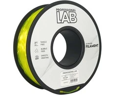 3D Plastikas – Filamentas TPU geltonos spalvos | 1.75 mm, 1kg | Professional LAB
