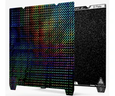 3D spausdinimo paviršius dvipusis PEI grubus + PET "phantom" 315*310mm su įkirptėmis (K1 Max，Ender-3 V3 Plus) CREALITY