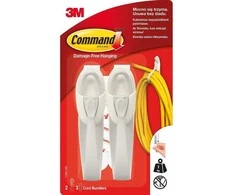 3M Laidų laikikliai „COMMAND“; 2 vnt.
