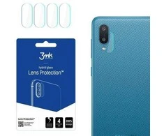 3MK FLEXIBLE GLASS LENS HYBRID GLASS PROTECT SAMSUNG GALAXY M02 4 PCS CAMERA