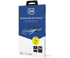 3MK kieto stiklo matinis „Max Privacy“ sijonas „Apple iPhone 17 Pro Max“