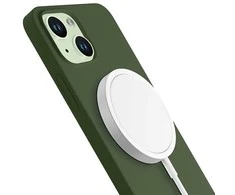 3MK Hardy Apple iPhone 15 Plus / 14 Plus 6.7" dėklas telefonui žalios spalvos MagSafe