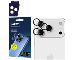 3Mk apsauga 3mk HARDY objektyvo apsaugos Pro objektyvo stiklas iPhone 17 Pro / 17 Pro Max - juodas