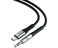 3MK AUX kabelis USB-C – 3,5 mm lizdas 1 m