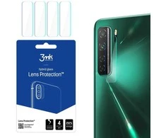 HYBRID GLASS 3MK FLEXIBLE GLASS LENS HUAWEI P40 LITE 5G FOR CAMERA 4 PCS.
