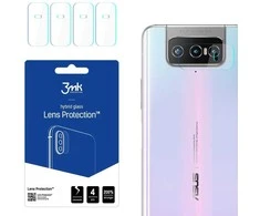 3MK FLEXIBLE GLASS LENS ASUS ZENFONE 7 PRO HYBRID GLASS FOR 4 PCS CAMERA