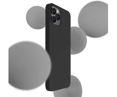 3mk silikoninis Apple iPhone 12 Pro Max - dėklas telefonui juodos spalvos