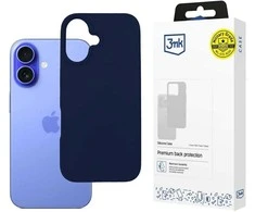 3MK silikoninis dėklas iPhone 16 Plus 6.7" dark navy