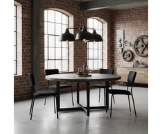 4 aksominių kėdžių komplektas valgomajam ir svetainei, juodos spalvos, ModernHome