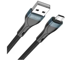 4Smarts USB-A to Micro Cable PremiumCord 10W 1m., juodas