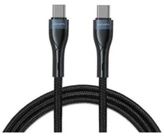 4Smarts USB-C to USB-C Cable PremiumCord 60W 1m., juodas