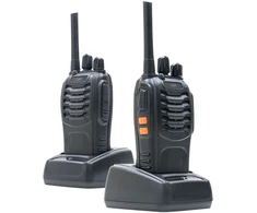 6 nešiojamų radijo stotelių rinkinys PNI PMR R40 PRO, komplekte baterijos, įkrovikliai ir ausinės