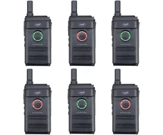 6 nešiojamų radijo stotelių rinkinys PNI PMR R10 PRO, 446MHz, 0.5W, 16 programuojamų kanalų, 16 PMR ir 50 CTCSS bei 104 DCS tonų, Monitorius, Nuskaitymas