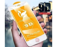 9D Glass iPhone 7/8/SE2 (4,7) baltas