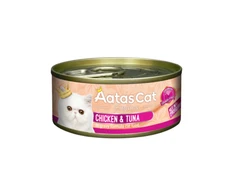 Aatas Cat Creamy vištiena&amp;Tuna konservas katėms 80g