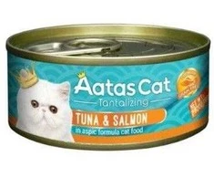 Bikuvalt Aatas Cat Tantalizing Tuna&amp;lašiša konservai katėms skard. 80g