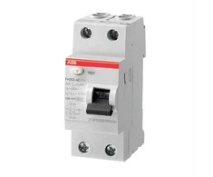 ABB Srovės nuotėkio relė FH202, 40A, 6kA, 30mA AC, 2P