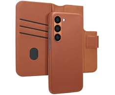 Accezz 2-in-1 odinis atverčiamas dėklas su MagSafe, skirtas Samsung Galaxy S23 – Sienna Brown