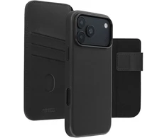 Accezz 2-in-1 odinis atverčiamas dėklas su MagSafe, skirtas iPhone 18 Pro / 17 Pro – Onyx Juodas