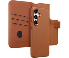 Accezz 2-in-1 odinis atverčiamas dėklas su MagSafe, skirtas Samsung Galaxy S25 Plus – Sienna Brown