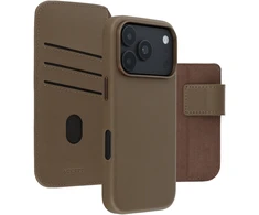 Accezz 2-in-1 odinis atverčiamas dėklas su MagSafe, skirtas iPhone 18 Pro Max / 17 Pro Max – kavos ruda