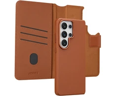 Accezz 2-in-1 odinis atverčiamas dėklas su MagSafe, skirtas Samsung Galaxy S26 Ultra – Sienna Brown