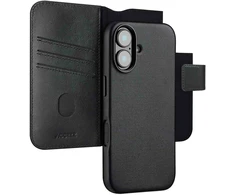 Accezz 2-in-1 odinis atverčiamas dėklas su MagSafe, skirtas iPhone 16 – Onyx Juodas