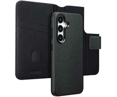 Accezz 2-in-1 odinis atverčiamas dėklas su MagSafe, skirtas Samsung Galaxy S25 – Onyx Juodas
