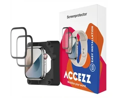 Accezz 2x ekrano apsauginė plėvelė su aplikatoriumi, skirta Watch Series 10 / 11 / 12 – 46 mm