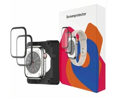 Accezz 2x ekrano apsauginė plėvelė su aplikatoriumi, skirta Watch Series 1-3 – 38 mm