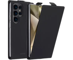 Accezz atverčiamas dėklas Samsung Galaxy S25 Ultra telefonui – Juodas