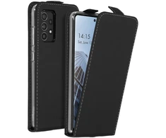 Accezz atverčiamas dėklas Samsung Galaxy A52(s) (5G/4G) telefonui – juodas