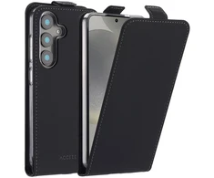 Accezz atverčiamas dėklas Samsung Galaxy S25 telefonui – Juodas