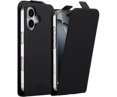 Accezz atverčiamas dėklas, skirtas iPhone 17 – juodas