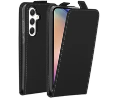 Accezz atverčiamas dėklas, skirtas Samsung Galaxy A55 – juodas